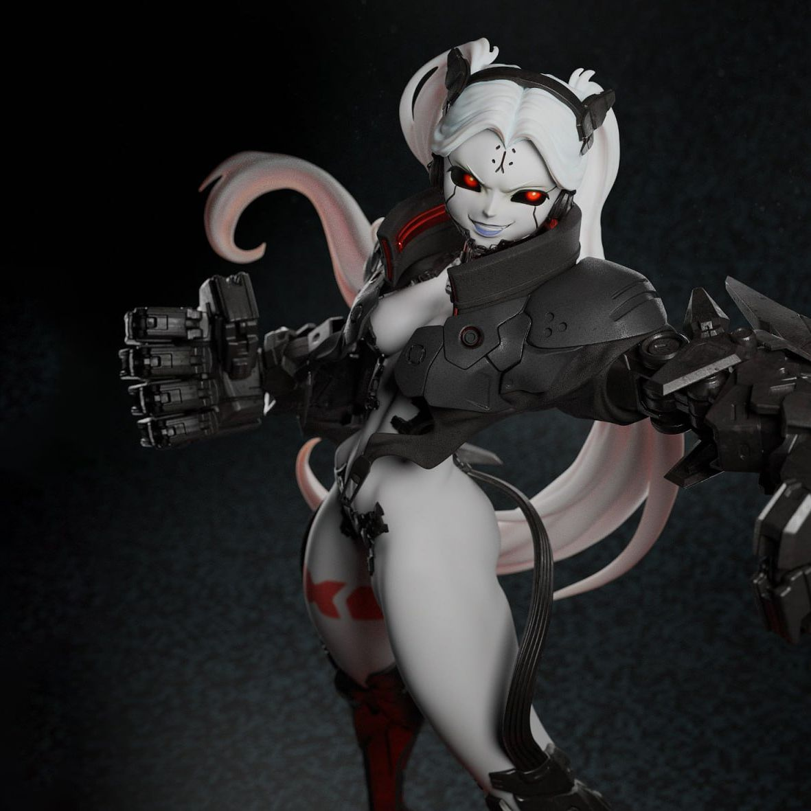 Фигурка Rebecca Smasher Cyberpunk 2077... отправляется в разобранном виде и...