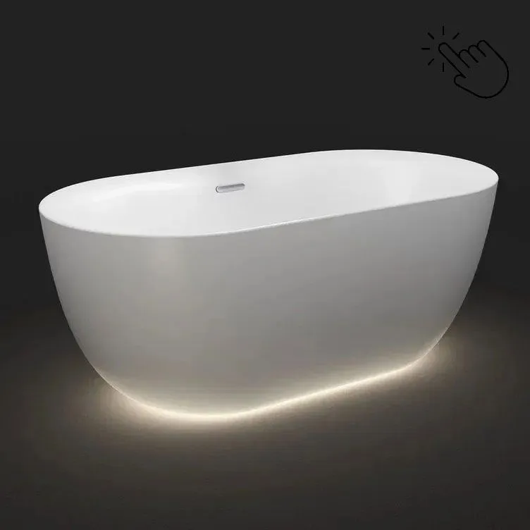 Ванна Chic Riviera с фоновой LED‑подсветкой