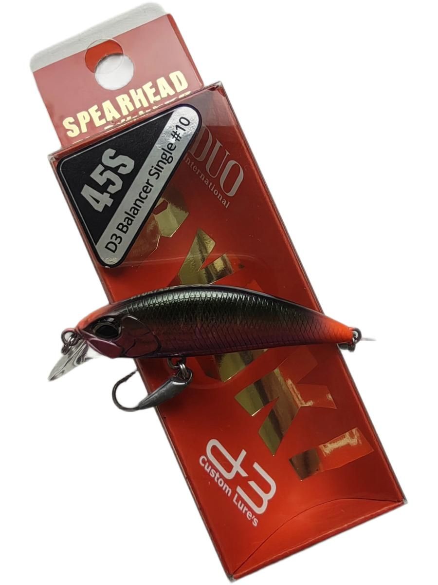 ВоблерDUOSpearheadRyuki45SD3SINGLEВес4gЦветCPAZ470STE/Stealth#форель