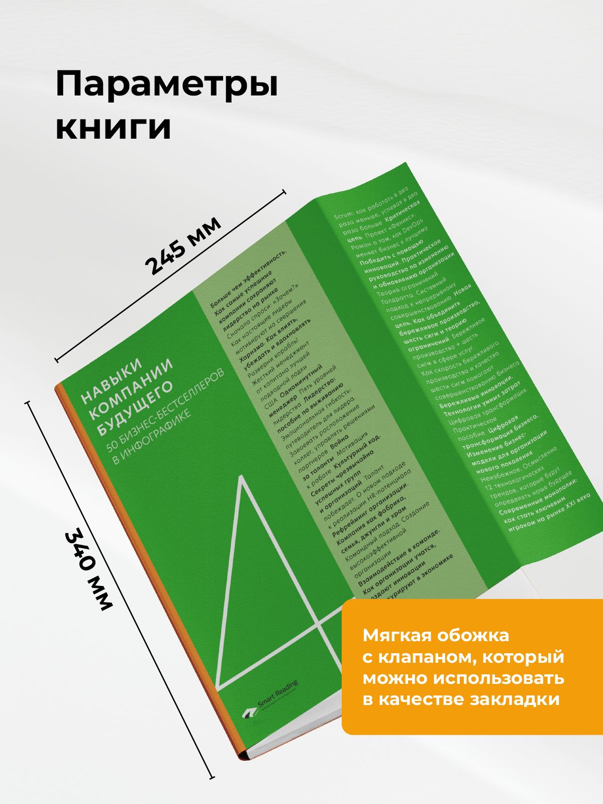 Навыки компании будущего. 50 бизнес-бестселлеров в инфографике | Skills of the Company of the Future: 50 Business Bestsellers in Infographics - Ozon image 1
