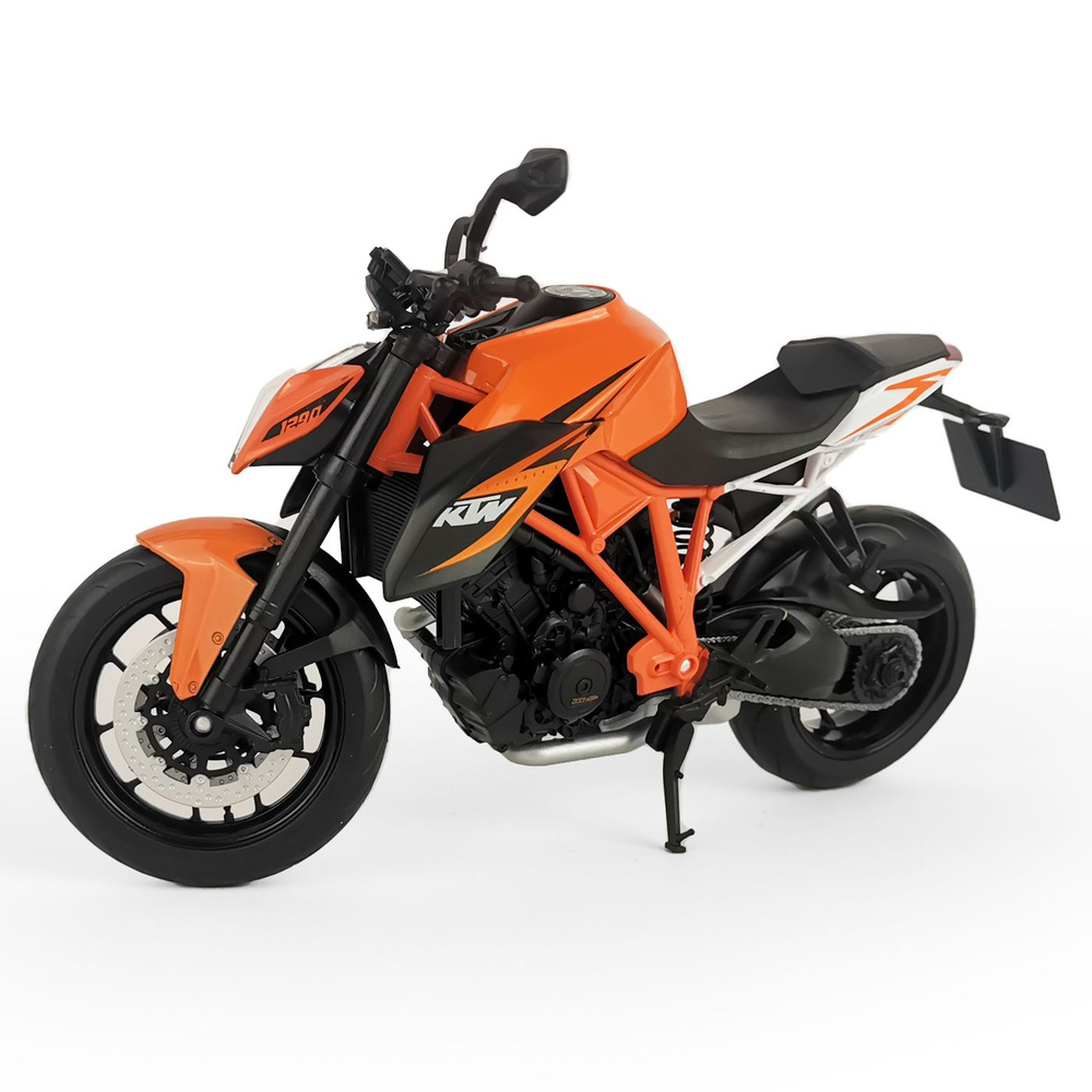 Мотоцикл WELLY 1:10 KTM 1290 SUPER DUKE R оранжевый #1
