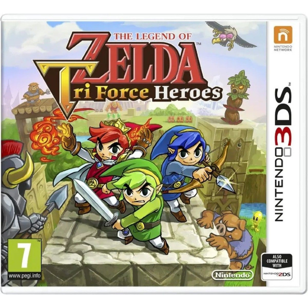 The Legend of Zelda: Tri Force Heroes (английская версия) (3DS) #1