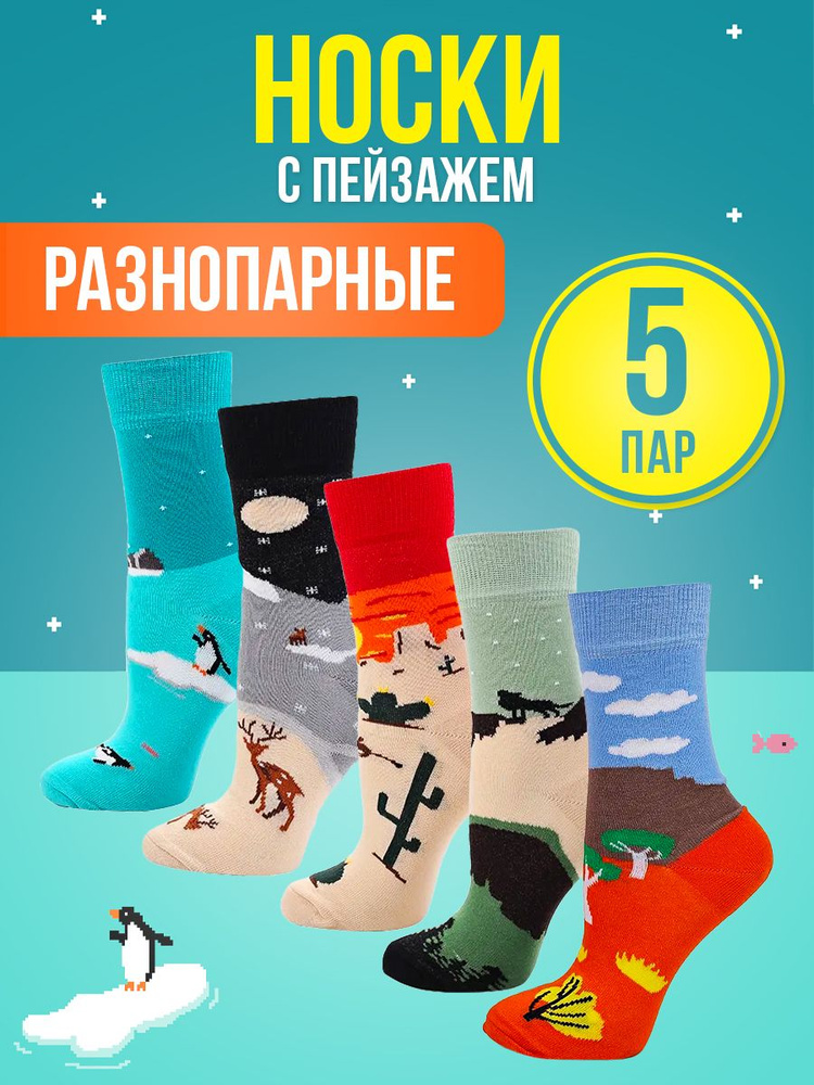 Комплект носков Big Bang Socks, 5 пар #1