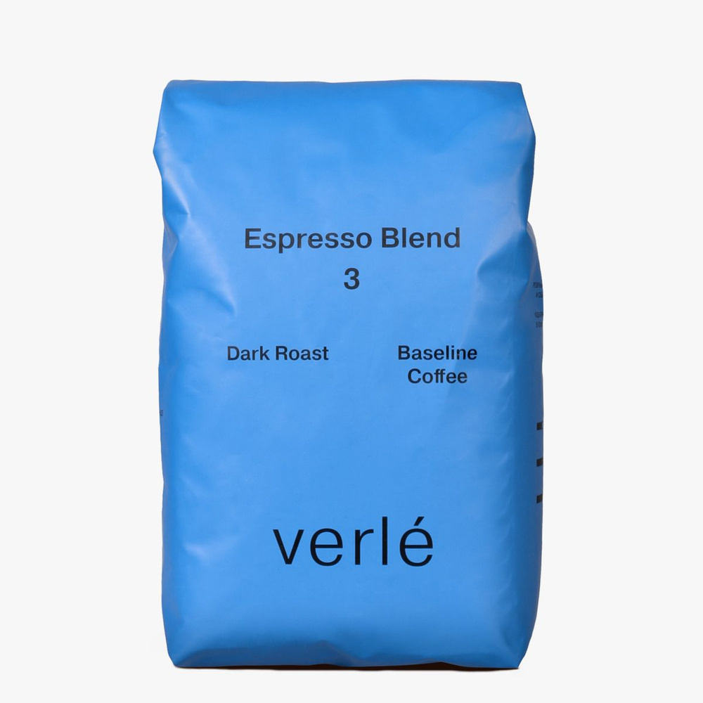 Кофе в зернах Verle Espresso Blend №3 Dark (темная обжарка), 1000г #1