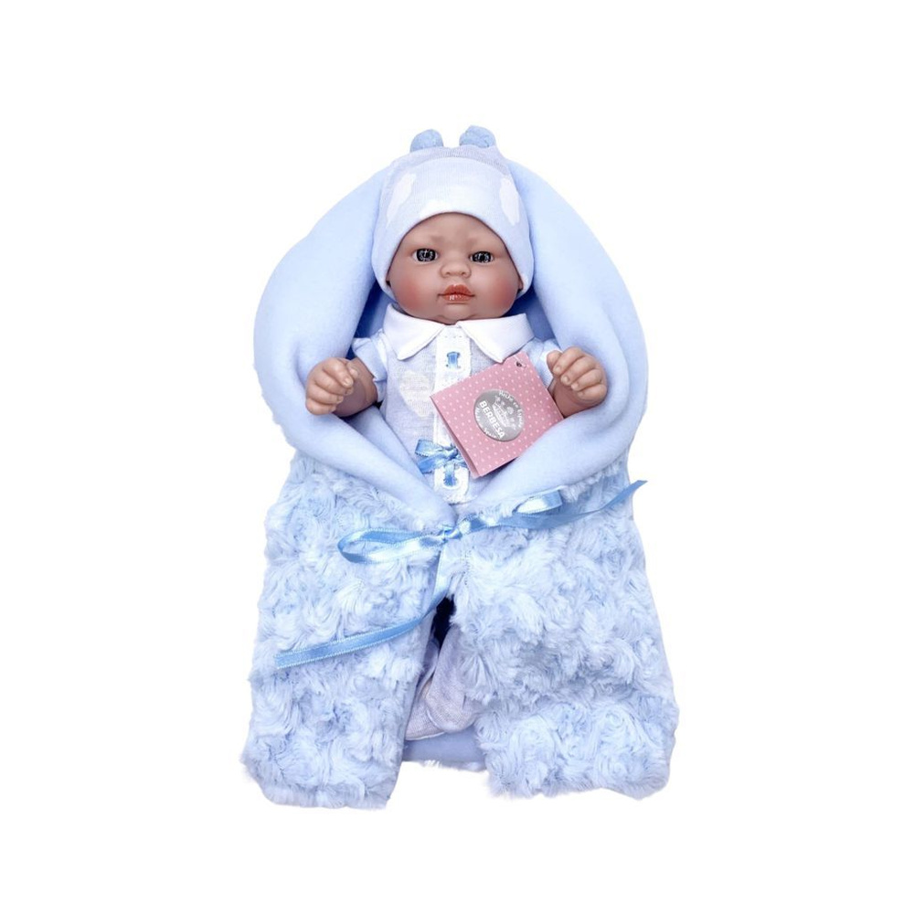 Кукла Berbesa виниловая 27см новорожденный (2504АK) #1