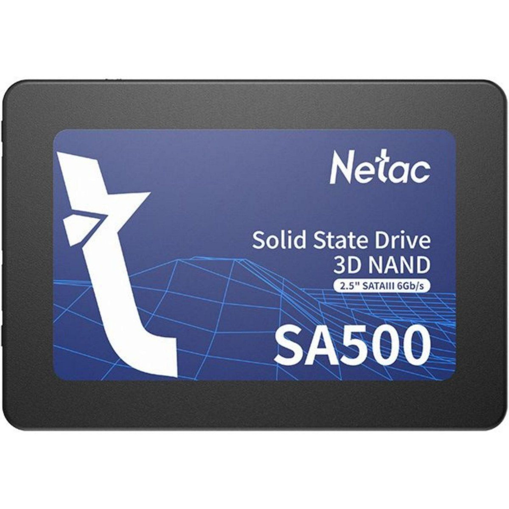 Netac 256 ГБ Внутренний SSD-диск 2.5 SA500 256 Гб SATA III NT01SA500-256-S3X (2.5 SA500 256 Гб SATA III #1