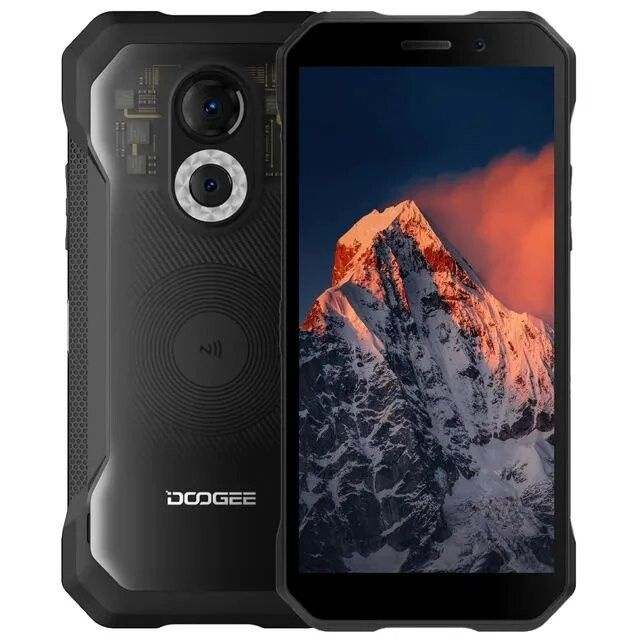 Doogee Смартфон S61 Pro 6/128Gb Transparent черный 6/128 ГБ, черный #1