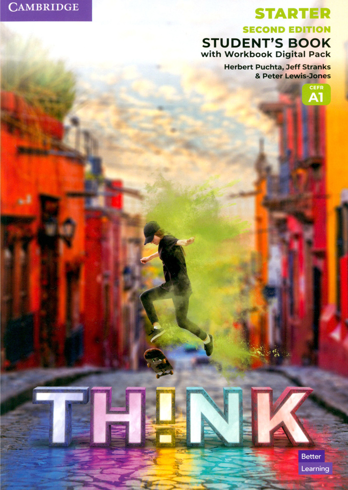 Think. Starter. A1. Second Edition. Students Book with Workbook Digital Pack / Учебник | Herbert Puchta, #1