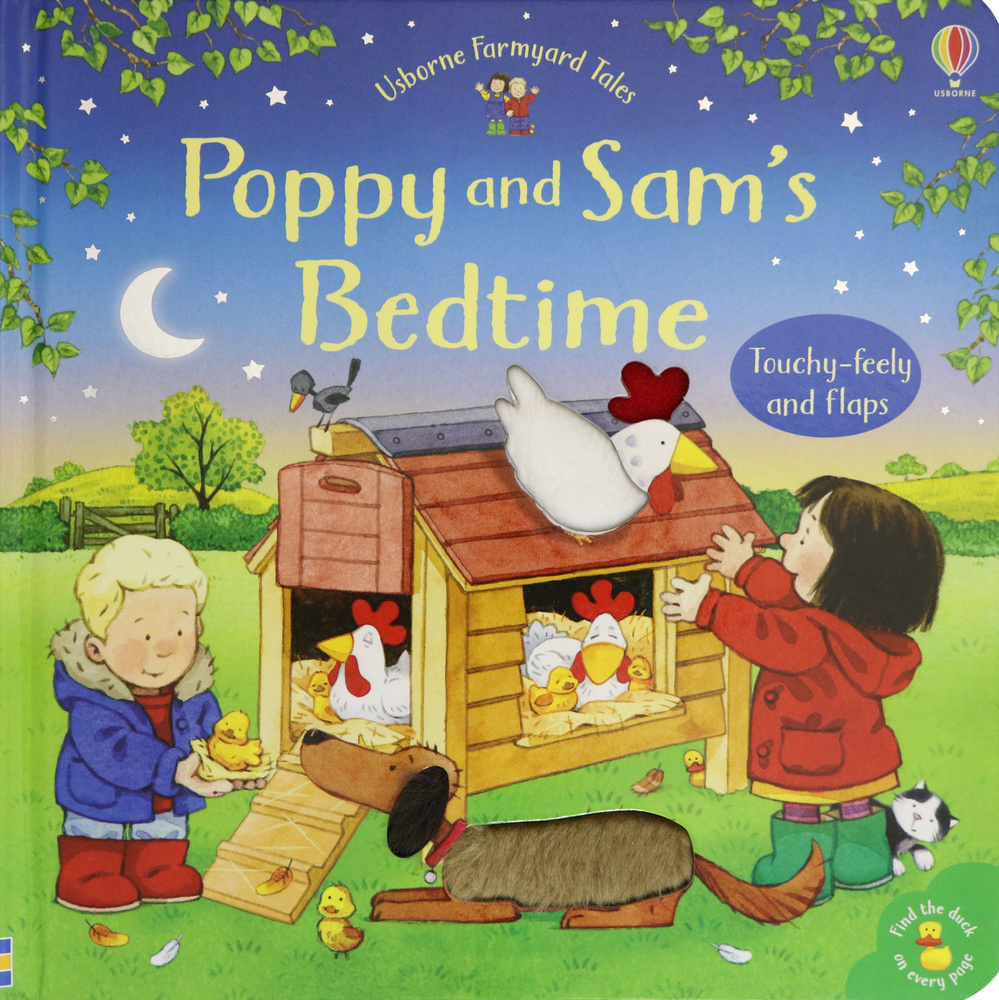 Farmyard Tales: Poppy & Sam's Bedtime / Книга на Английском | Taplin Sam #1