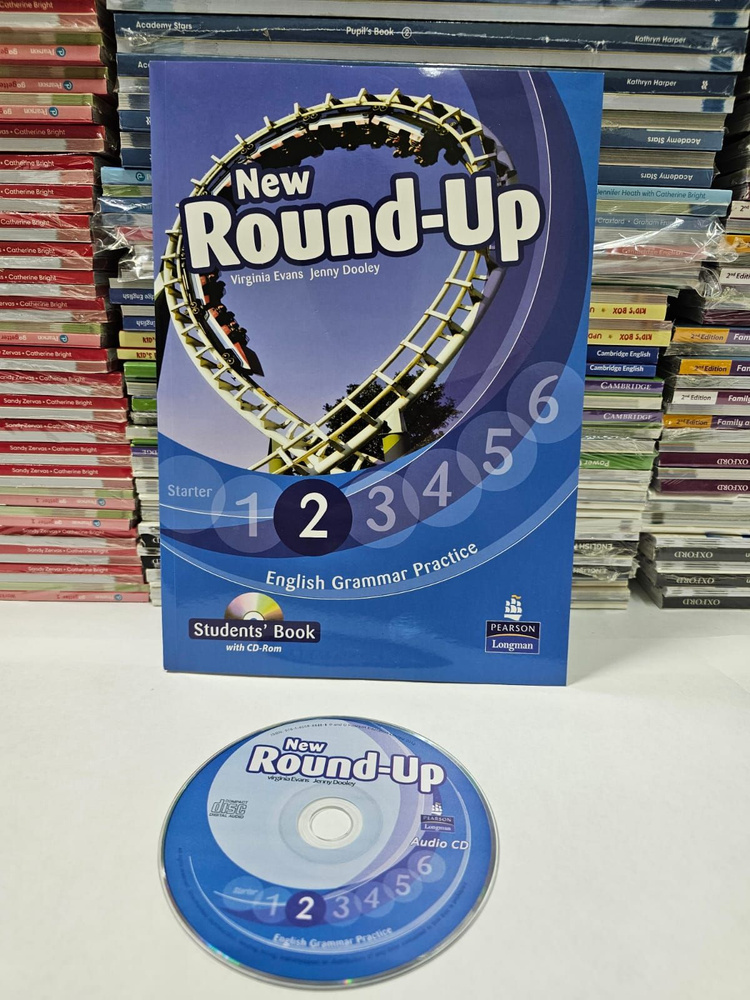 New Round-Up 2 (Starter) Student's Book + Workbook + CD #1