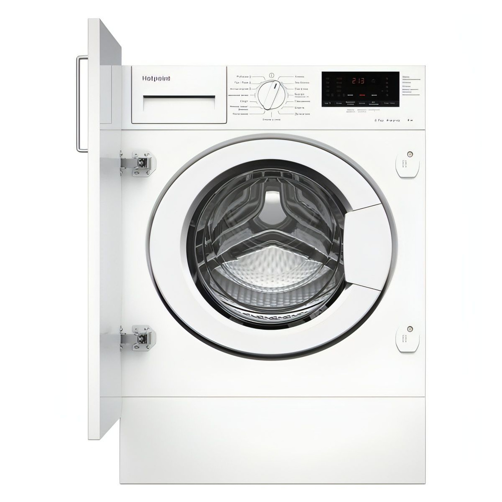 Встраиваемая стиральная машина Hotpoint BI WMHD 8482 V белая #1