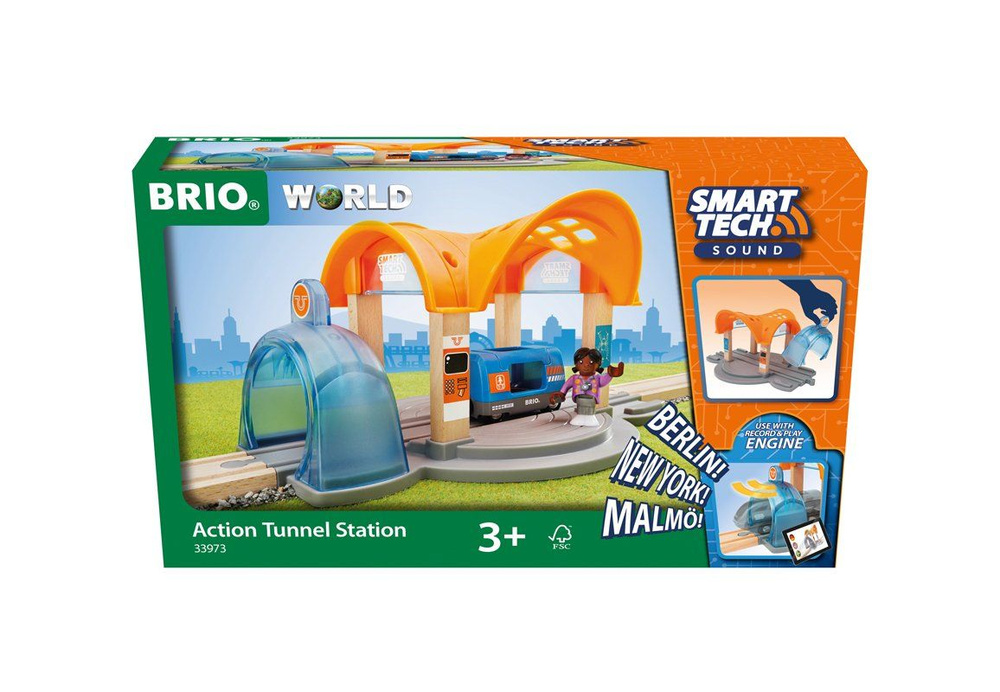 Brio Smart Tech Sound станция с интерактивным тоннелем 33973 #1