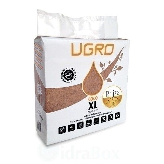 Кокосовый брикет UGro XL Rhiza 70 л #1