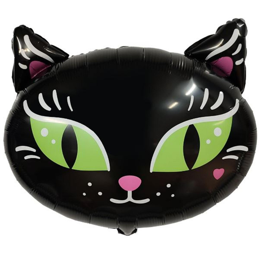 Фигура Кошка Черная 64см х 65см #1