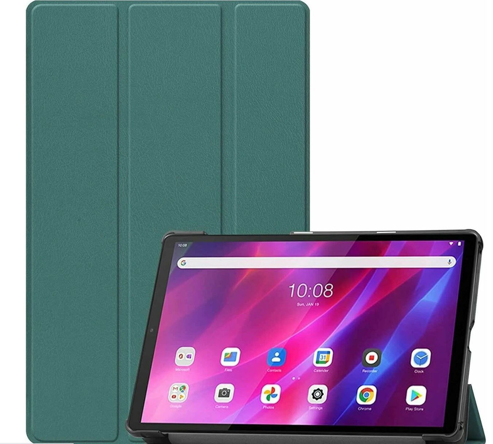 Умный чехол для Lenovo Tab M8 8705/8995 8.0, темно-зеленый #1