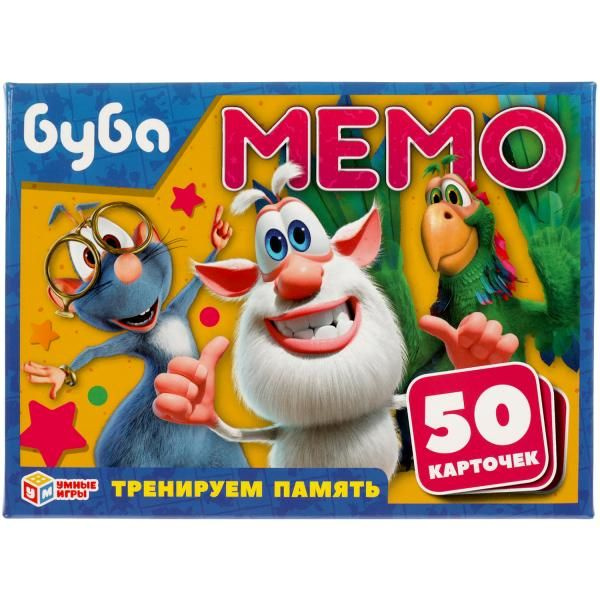 Настольная игра для детей мемо Буба Умные игры #1