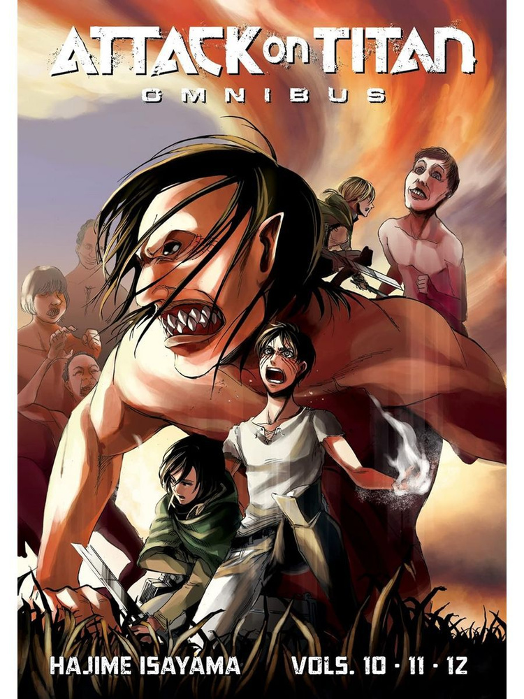 Attack on Titan Omnibus 4 (Vol. 10-12) (Hajime Isayama) #1