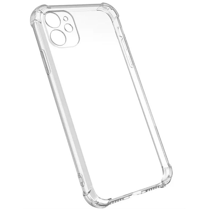 Чехол для айфона на iPhone 11 усиленный прозрачный #1