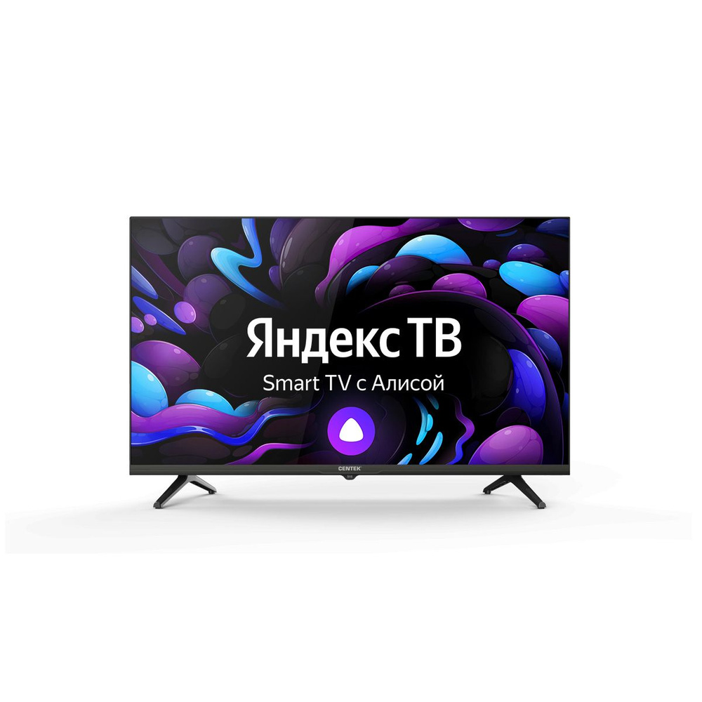 Centek Телевизор CT-8724 SMART 24" HD, черный #1