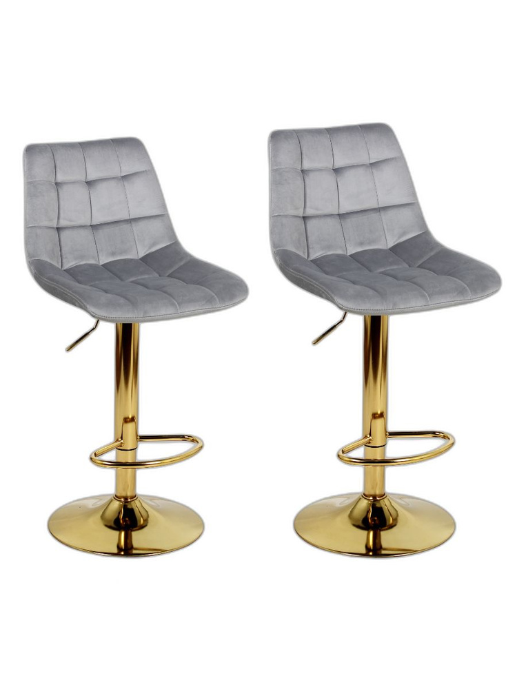 Комплект барных стульев Дижон серого цвета. Мебель для дома  #1