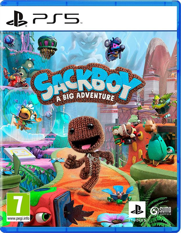 Игра Сэкбой: Большое приключение (Sackboy: A Big Adventure) (PlayStation 5, Русская версия)  #1