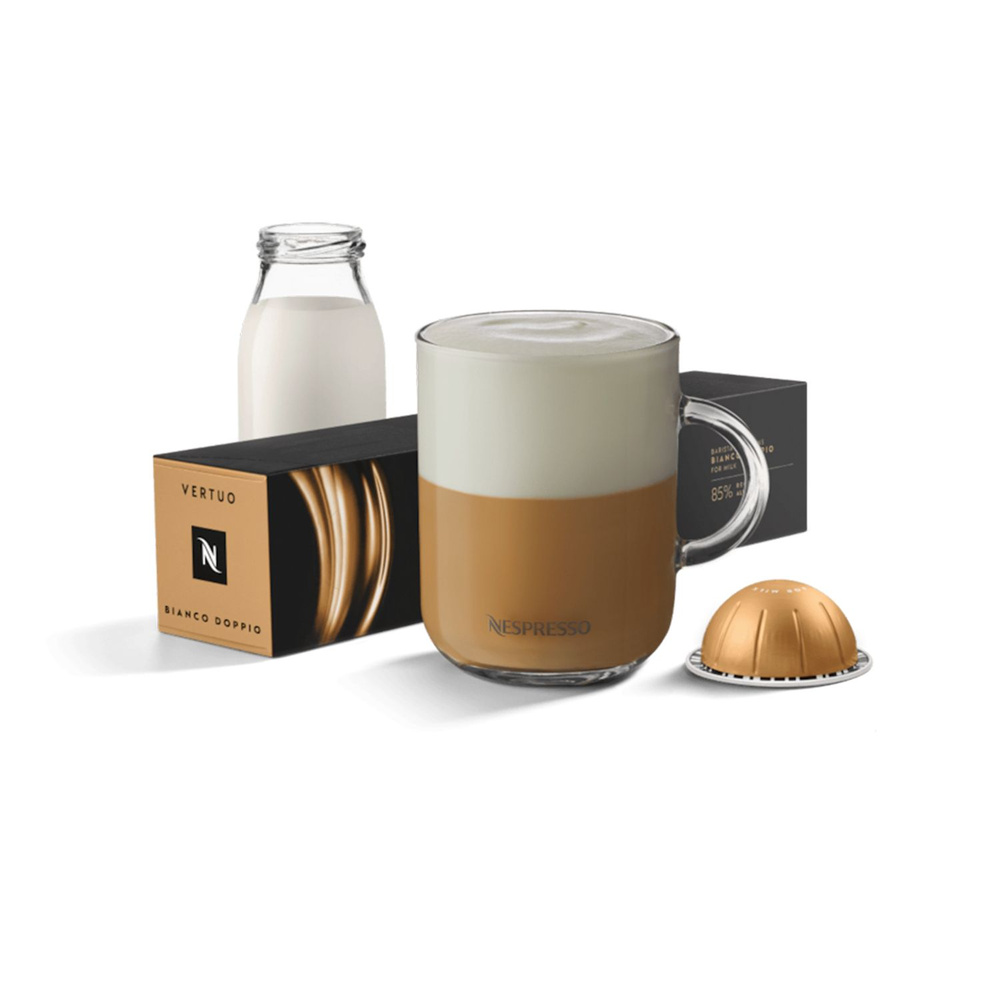 Кофе в капсулах Nespresso Vertuo Bianco Doppio For Milk 1 уп. по 10 кап. #1