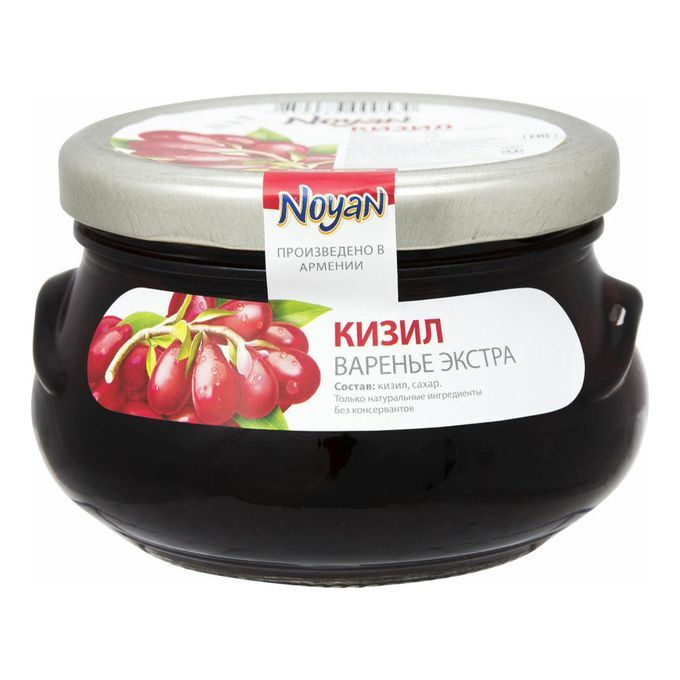 Варенье из кизила ЭКСТРА NOYAN, 450г Армения #1