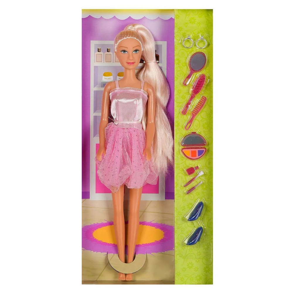 Кукла Lucy Junfa В салоне красоты в розовом платье 29 см #1