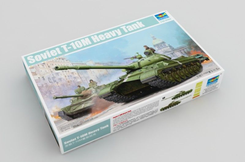 Советский тяжелый танк Т-10М (ИС-8) Сборная модель Trumpeter 05546 1/35  #1