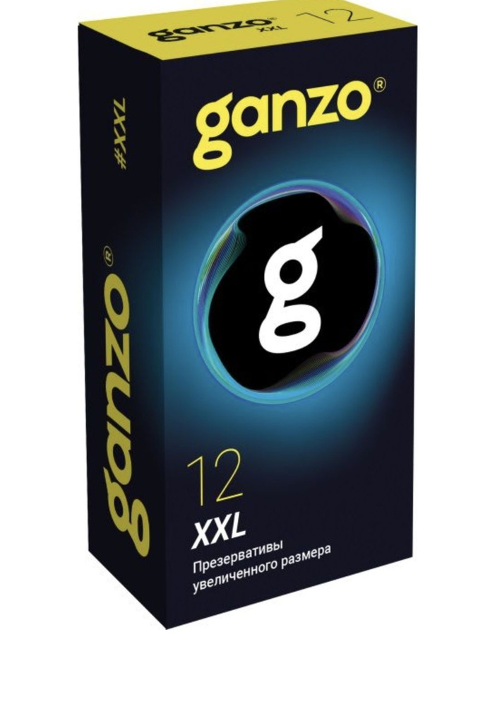 Ganzo Презервативы увеличенного размера Ganzo XXL - 12 шт. #1