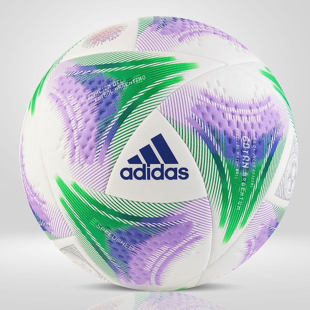 MOVERTEX Футбольный мяч, 5 размер, зеленый #1