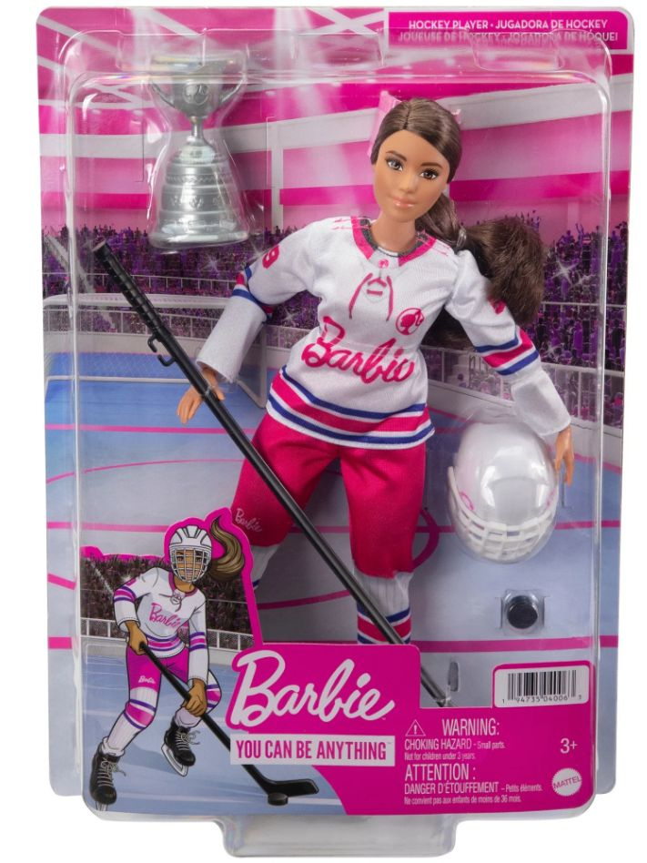 Barbie Кукла Зимние виды спорта Хоккеистка HCN30/HFG74 #1