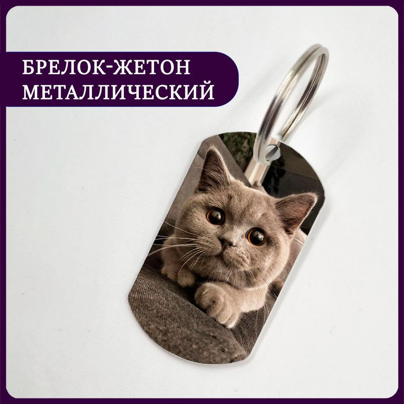 Брелок для ключей котик кот милый #1
