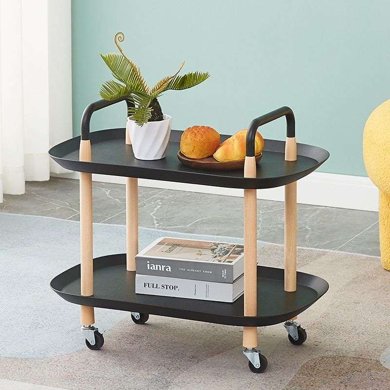 Этажерка столик сервировочный на колесиках, напольный стеллаж, для хранения вещей мелочей и игрушек, #1