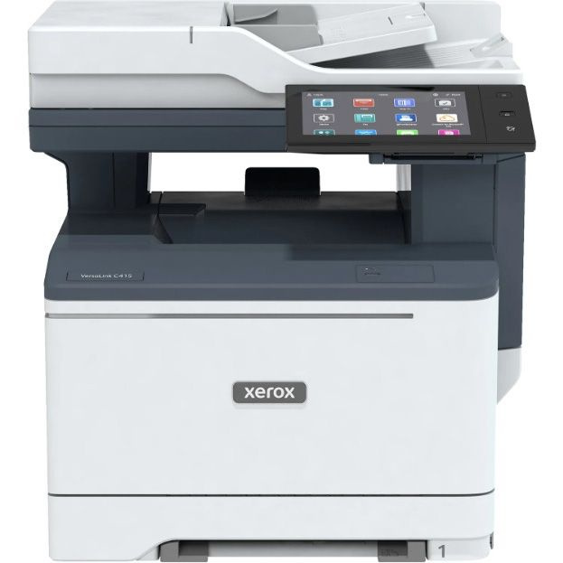 Xerox МФУ Лазерное Versalink C415, белый, черный #1