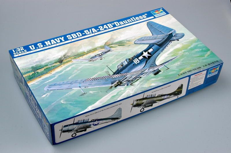 Trumpeter 1/32 02243 US Navy Дуглас СБД-5/А-24Б Бесстрашный Самолеты #1