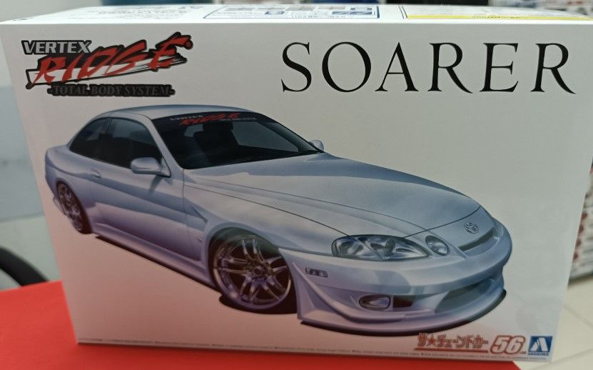 Сборная модель Aoshima 1:24 06133 Toyota Soarer '96 Vertex JZZ30 #1