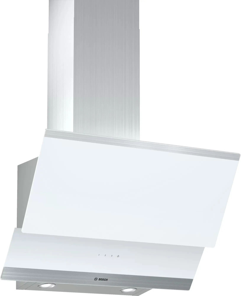 Вытяжка наклонная Bosch Serie 4 DWK065G20T белый/серебристый #1