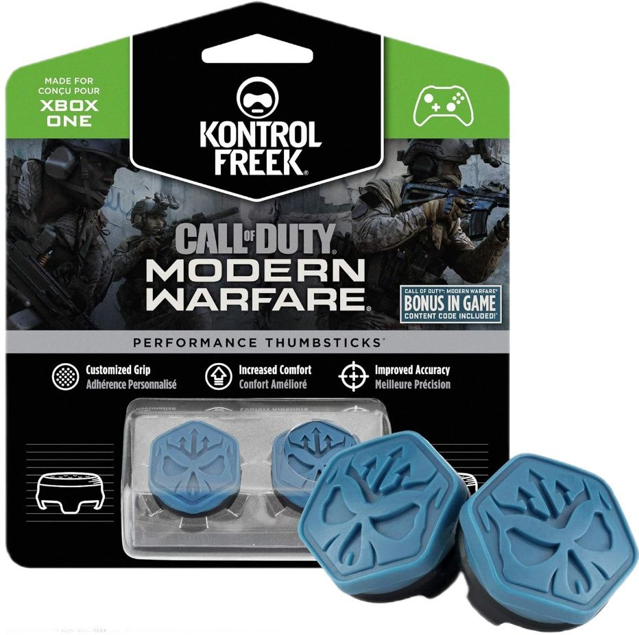 Профессиональные насадки на стики XBOX SERIES/ONE KontrolFreek Call of Duty Modern Warfare (Blue)  #1