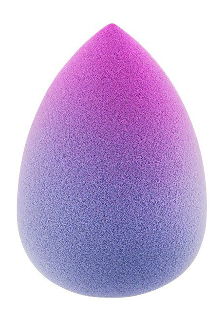 Большой двусторонний спонж-капля для макияжа Large Drop Double-Ended Blending Sponge Purple Gradient #1