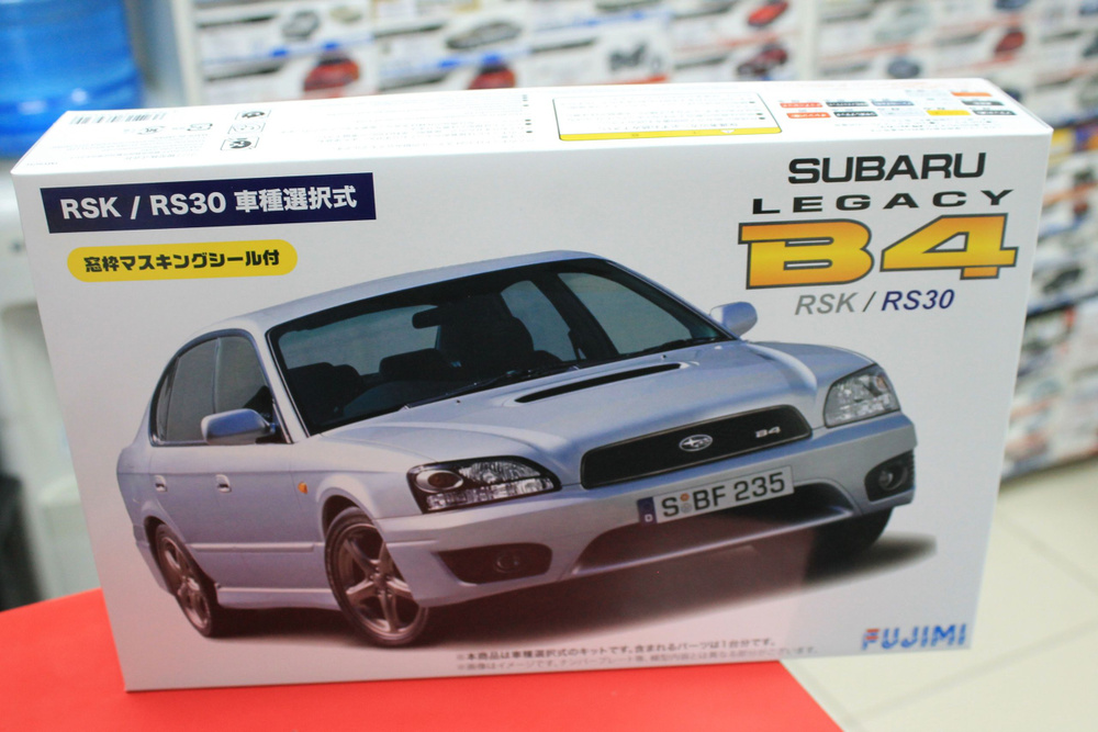 Сборная модель Fujimi 1:24 FU03932 Subaru Legacy B4 RSK #1