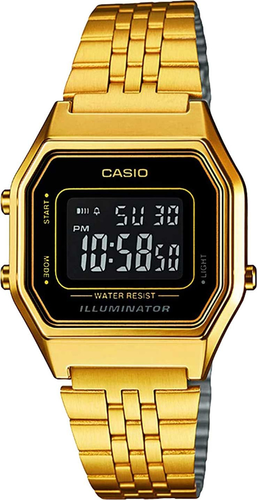 Наручные японские часы Casio Vintage LA680WGA-1B #1