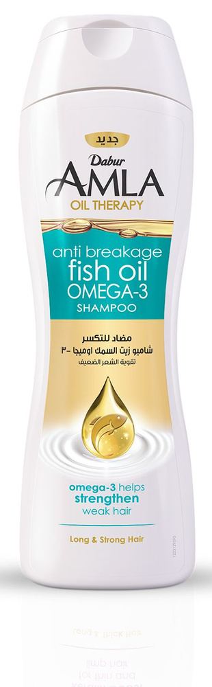 Крем-Шампунь для волос Дабур Амла Ватика (Dabur Nourishment Anti Breakage Fish Oil Omega-3 Shampoo) против #1