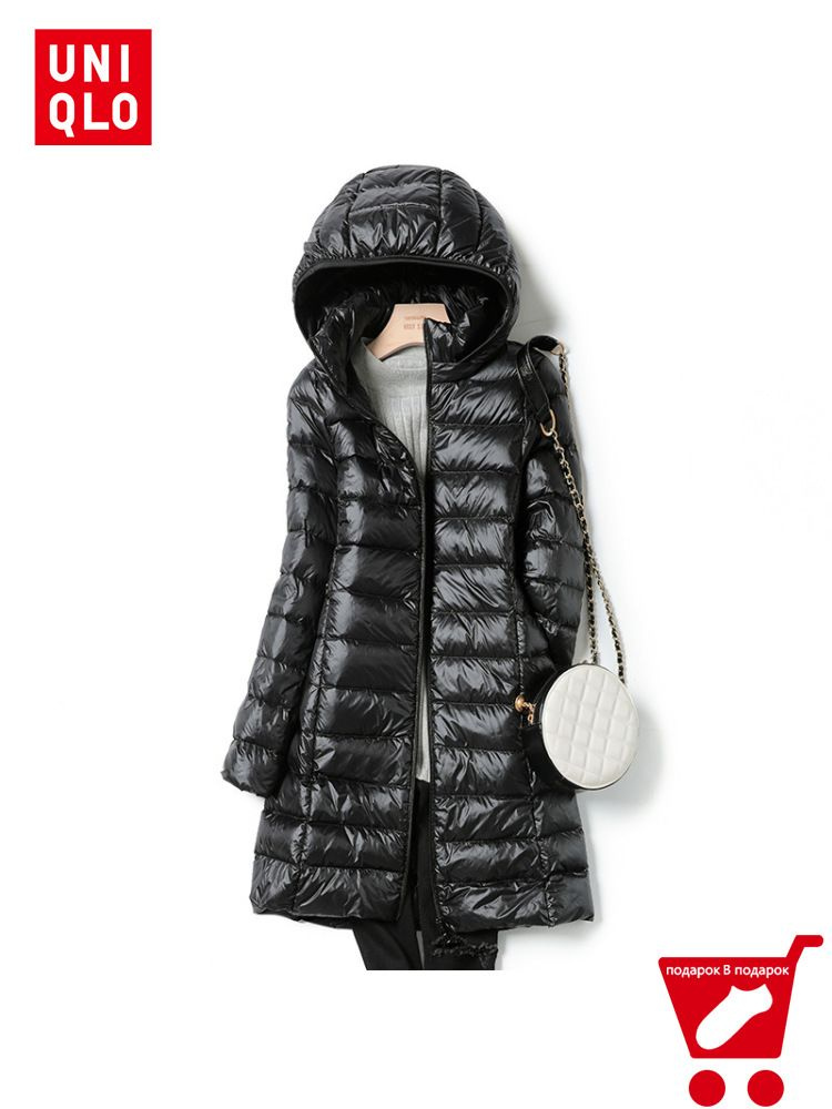 Пуховик Uniqlo Women Hooded Down Jacket #1