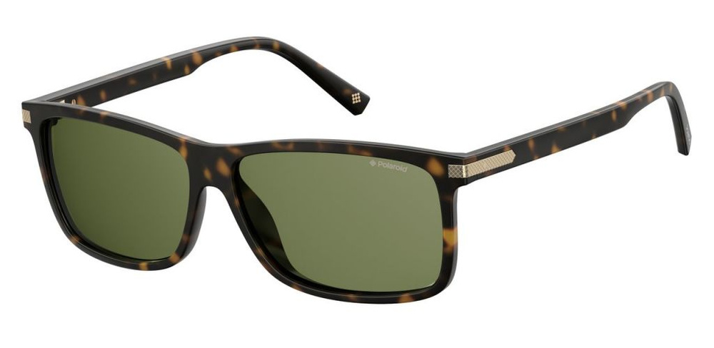 Солнцезащитные очки Polaroid/полароид/ PLD 2075/S/X/ Темно-зеленый  #1