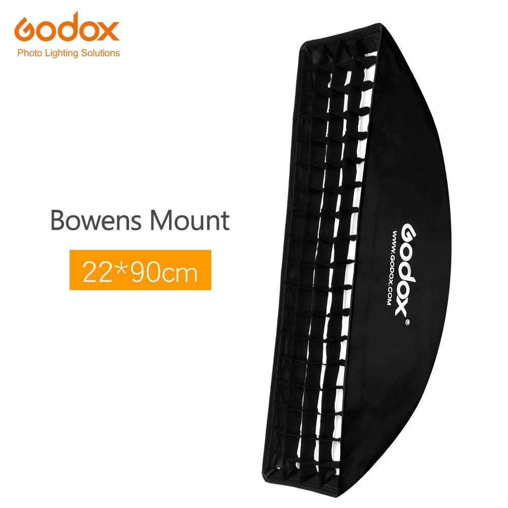 Godox 22x90 см Прямоугольная полоса Сотовая сетка Софтбокс для Flash Bowens Mount Softbox  #1