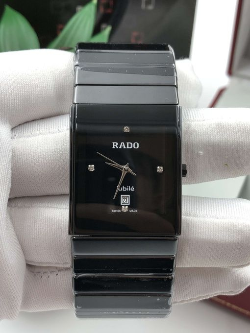 Мужские наручные часы Rado с керамическим ремешком в подарочной упаковке  #1