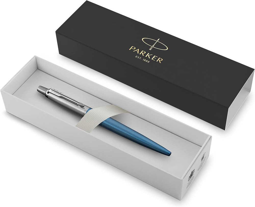 Parker Jotter Core - Waterloo Blue CT, шариковая ручка, M #1