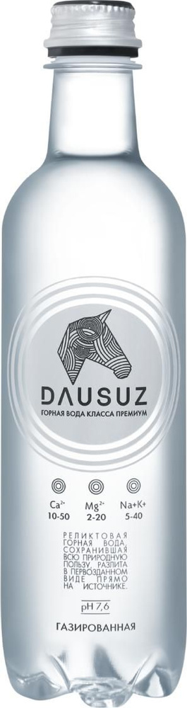 Вода Даусуз минеральная природная питьевая столовая газированная 0,75л ПЭТ по 12шт. в упаковке  #1