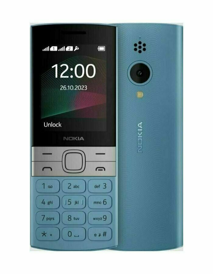 Nokia Мобильный телефон Nokia 150 TA-1582 DS EAC, синий #1